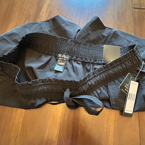 NWT Soho Apparel Women's Athletic Shorts Black Size Large - Picture 12 of 12